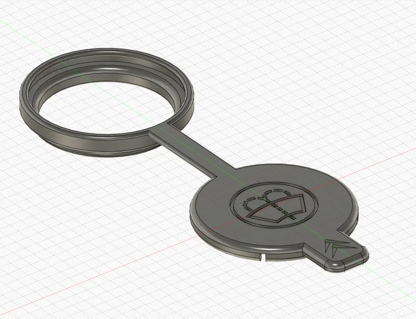 Nắp đậy bình nước rửa kính cho Citroen C4 (2009) thay thế loại zin - Image 12