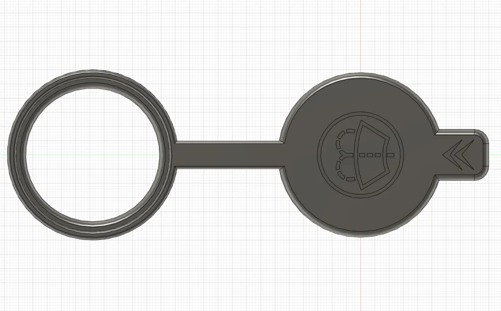 Nắp đậy bình nước rửa kính cho Citroen C4 (2009) thay thế loại zin - Image 13