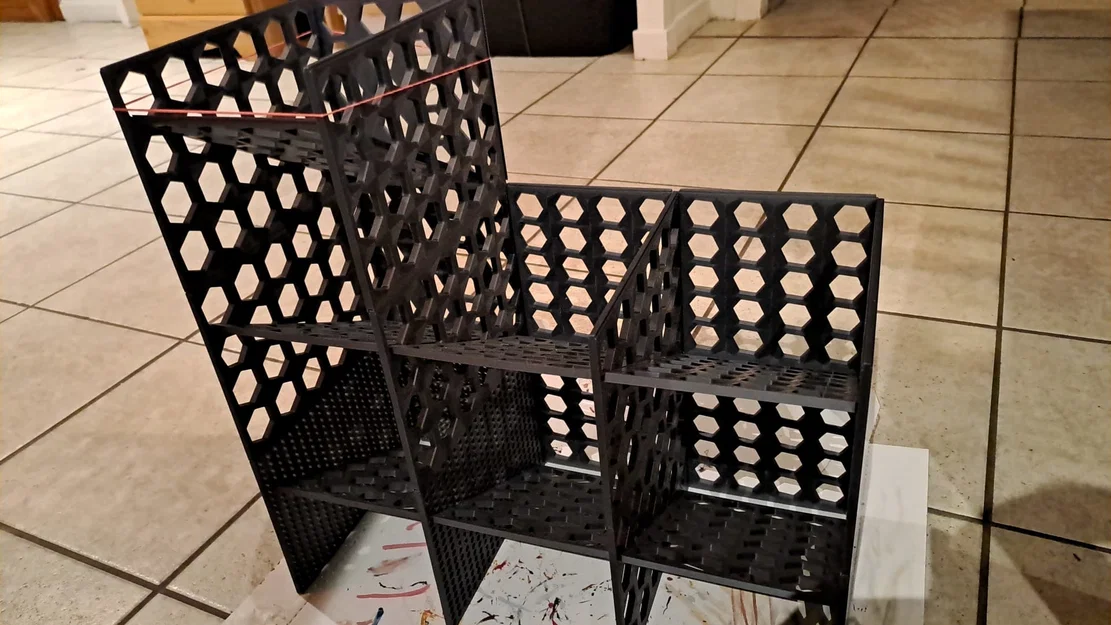 Kệ để giày mô-đun in 3D lắp ghép thông minh tiện dụng - Image 1