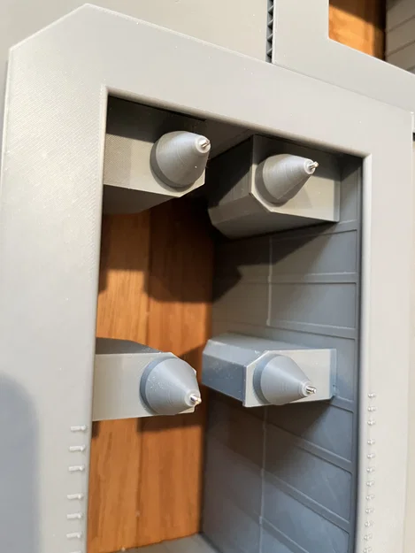 Mô hình 3D Shuttle MLP Engine Chamber Skins - Phụ kiện dàn phóng tàu vũ trụ - Image 3