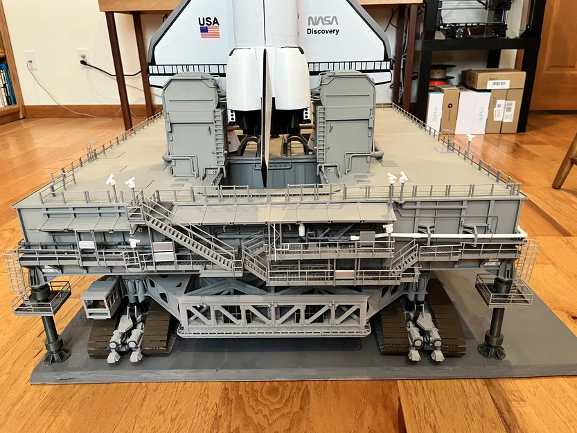 Mô hình Bệ phóng Di động Shuttle Mobile Launcher Platform - Image 6