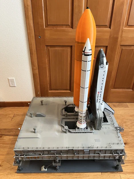 Mô hình Bệ phóng Di động Shuttle Mobile Launcher Platform - Image 10