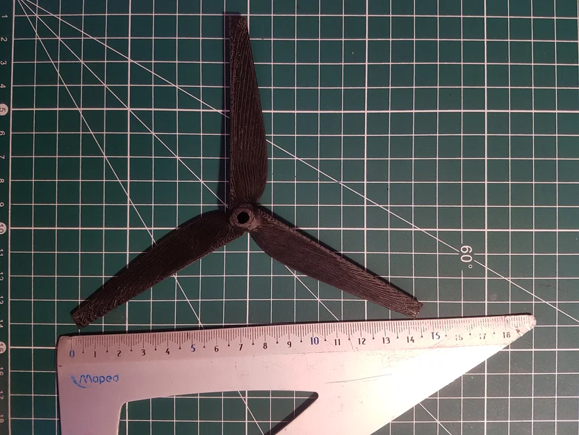 Cánh quạt 3 cánh cho Drone 8cm - File in 3D chất lượng - Image 1