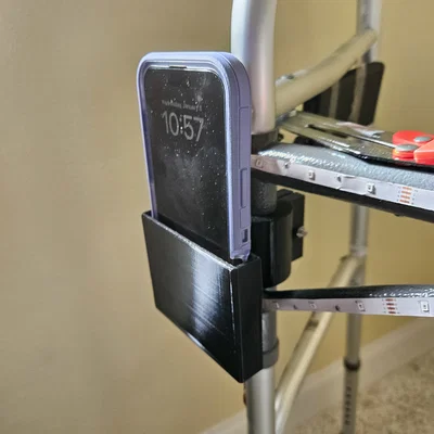Giá đỡ điện thoại gắn khung tập đi Walker
