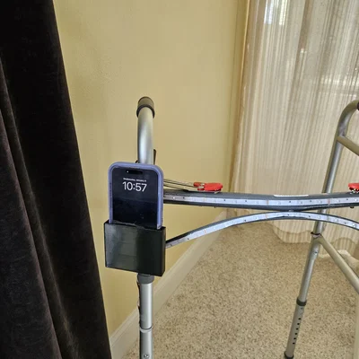 Giá đỡ điện thoại gắn khung tập đi Walker