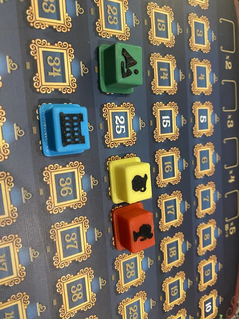 Bộ khay sắp xếp và linh kiện nâng cấp cho board game Art Society - Image 3