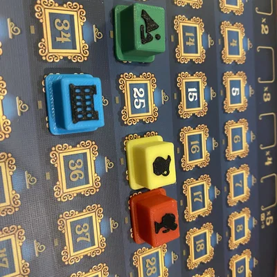 Bộ khay sắp xếp và linh kiện nâng cấp cho board game Art Society
