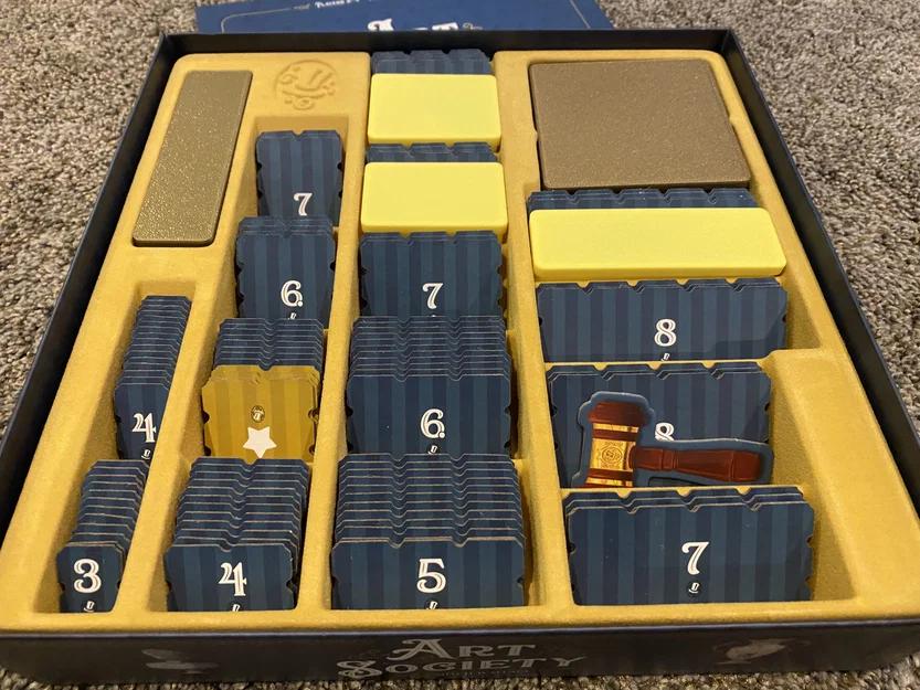 Bộ khay sắp xếp và linh kiện nâng cấp cho board game Art Society - Image 10
