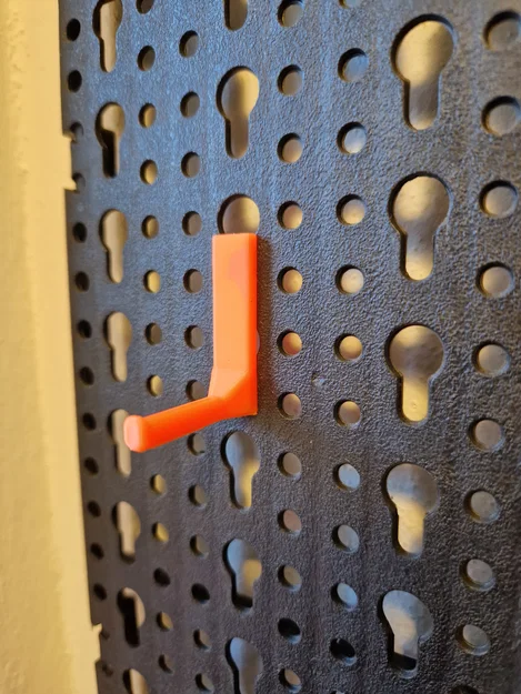 Bộ giá treo dụng cụ 3D cho bảng pegboard Parkside (Lidl) - Image 11