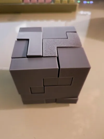 Bộ Xếp Hình Cube Puzzle 5x5x5 (14 Mảnh) - Thử Thách Trí Tuệ Khó - Image 1