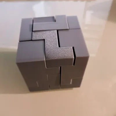 Bộ Xếp Hình Cube Puzzle 5x5x5 (14 Mảnh) - Thử Thách Trí Tuệ Khó