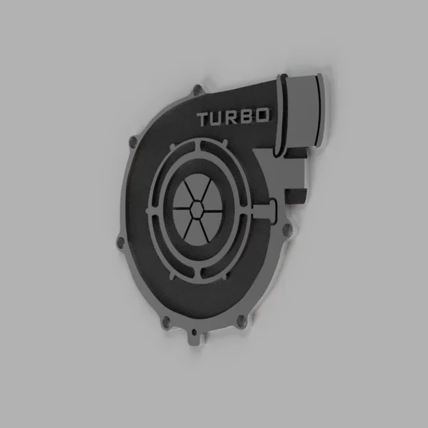 Đế lót ly Turbo - Phụ kiện trang trí độc lạ cho người yêu xe - Image 1