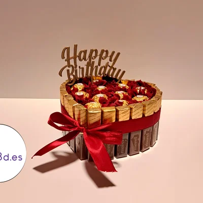 CAKE TOPPER HAPPY BIRTHDAY - Trang Trí Bánh Kem Sinh Nhật