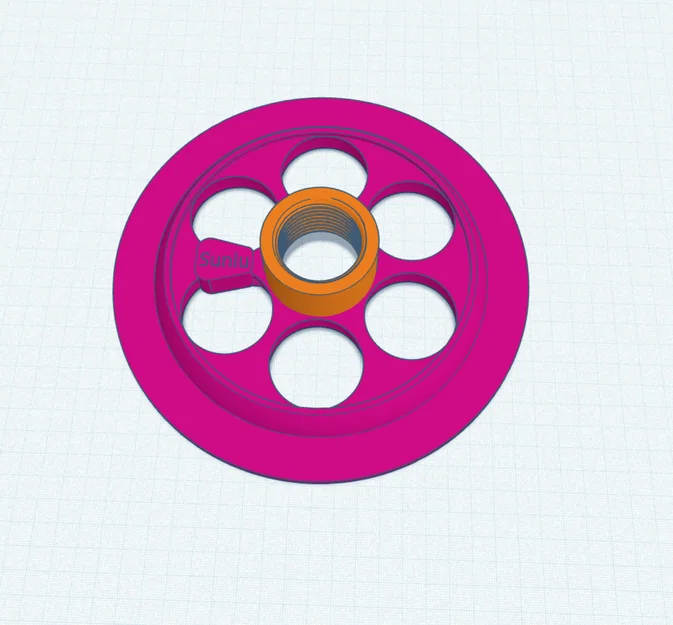 Adapter gắn cuộn nhựa Sunlu 250g cho Creality K2 CFS - Image 6