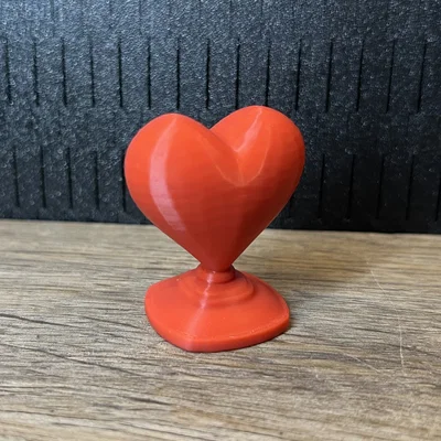 Mô hình tượng trái tim (Heart Sculpture) để bàn decor cực xinh