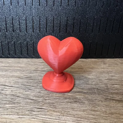 Mô hình tượng trái tim (Heart Sculpture) để bàn decor cực xinh