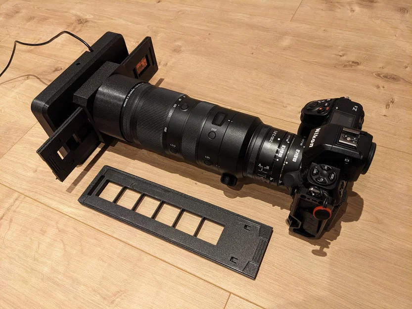 Bộ adapter scan phim Nikon Z 70-200 F2.8 kèm khay Minolta Dimage Scan Dual III - Image 2