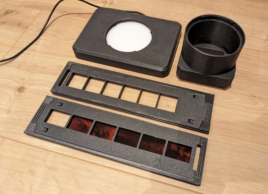 Bộ adapter scan phim Nikon Z 70-200 F2.8 kèm khay Minolta Dimage Scan Dual III - Image 3