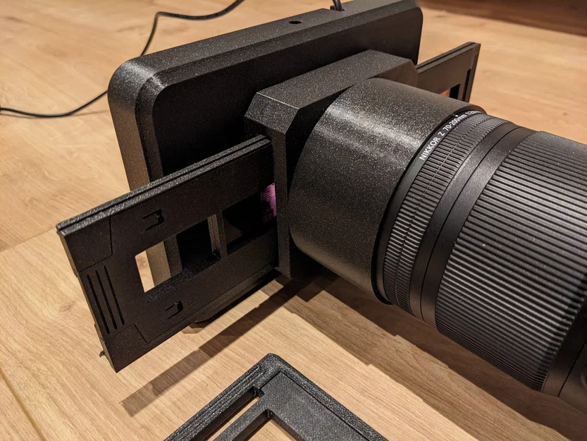 Bộ adapter scan phim Nikon Z 70-200 F2.8 kèm khay Minolta Dimage Scan Dual III - Image 11