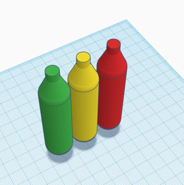 Mô hình 3D Ống CO2 12g cho thiết kế DIY và Đồ chơi - Image 1