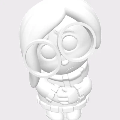 Bộ mô hình nhân vật Inside Out đáng yêu cho máy in 3D