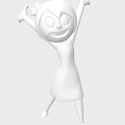 Bộ mô hình nhân vật Inside Out đáng yêu cho máy in 3D