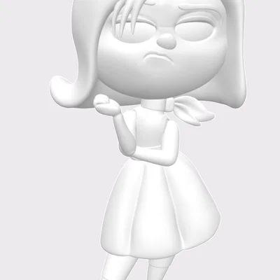 Bộ mô hình nhân vật Inside Out đáng yêu cho máy in 3D