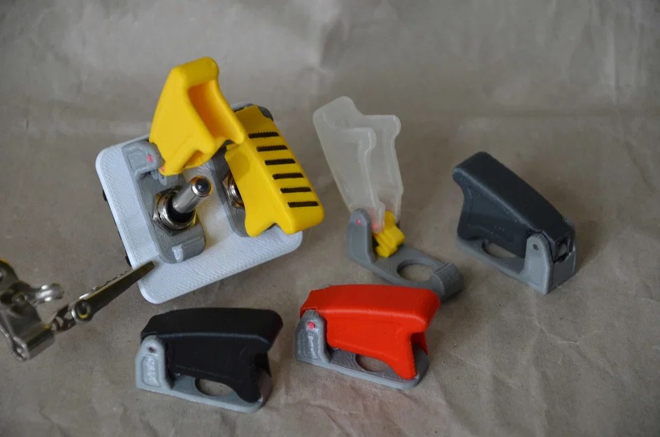 Nắp Bảo Vệ Công Tắc Hình Tên Lửa (Missile Switch Cover Guard) - Image 1