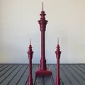 Mô hình tháp Auckland Sky Tower - New Zealand - Thumbnail 2