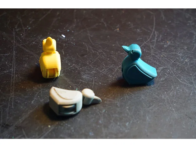 Ducksie - Chú vịt máy 3D siêu đáng yêu - Image 4