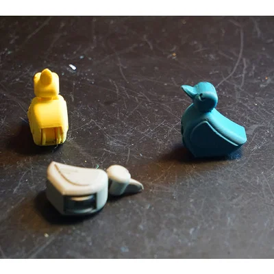 Ducksie - Chú vịt máy 3D siêu đáng yêu