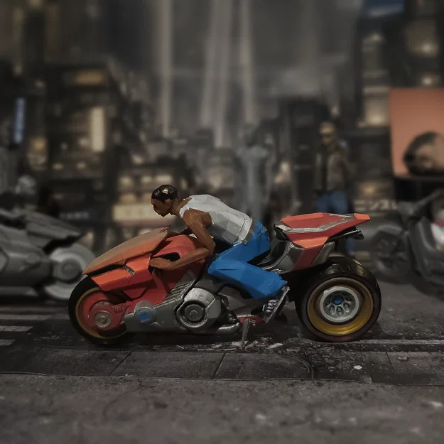 Mô hình Cyberpunk Yaiba Kusanagi CT-3X (Tỉ lệ 1/18, 1/12, 1/7) - Image 8