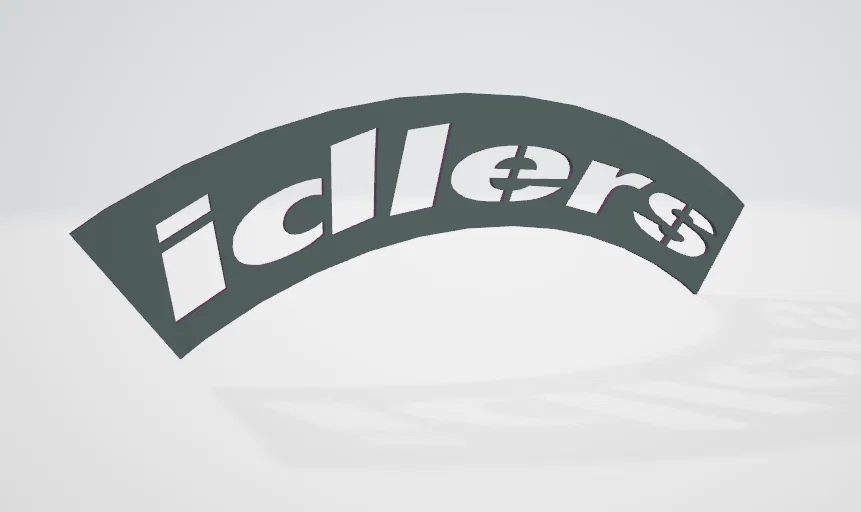 Khuôn mẫu in 3D trang trí logo Idlers cho lốp xe cực đẹp - Image 1