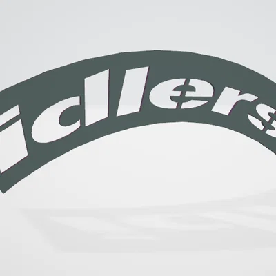 Khuôn mẫu in 3D trang trí logo Idlers cho lốp xe cực đẹp