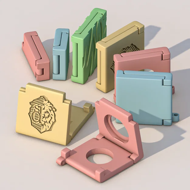 Giá đỡ điện thoại bỏ túi (in print-in-place, không cần support) - Image 1