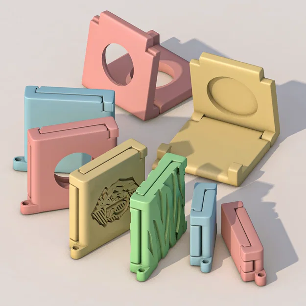 Giá đỡ điện thoại bỏ túi (in print-in-place, không cần support) - Image 2