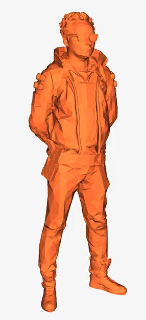 Mô hình nhân vật Cyberpunk Style Guy 1/18 - In 3D không cần support - Image 3