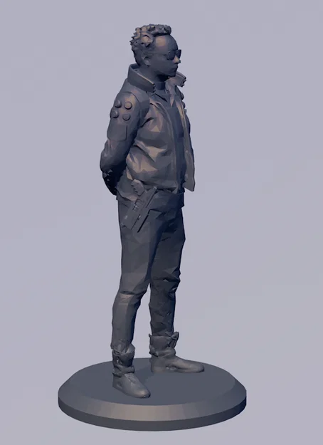 Mô hình nhân vật Cyberpunk Style Guy 1/18 - In 3D không cần support - Image 4