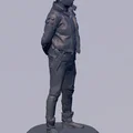 Mô hình nhân vật Cyberpunk Style Guy 1/18 - In 3D không cần support - Thumbnail 4
