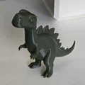 Mô hình khủng long mini đứng dễ thương trang trí bàn làm việc - Thumbnail 1