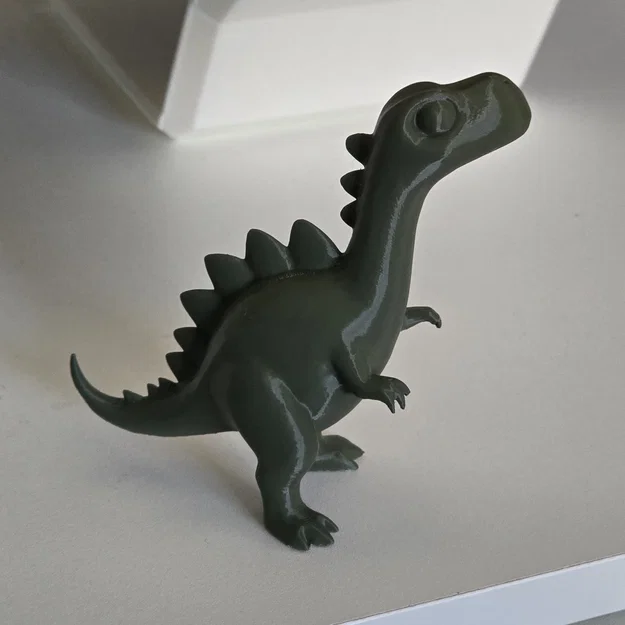 Mô hình khủng long mini đứng dễ thương trang trí bàn làm việc - Image 2