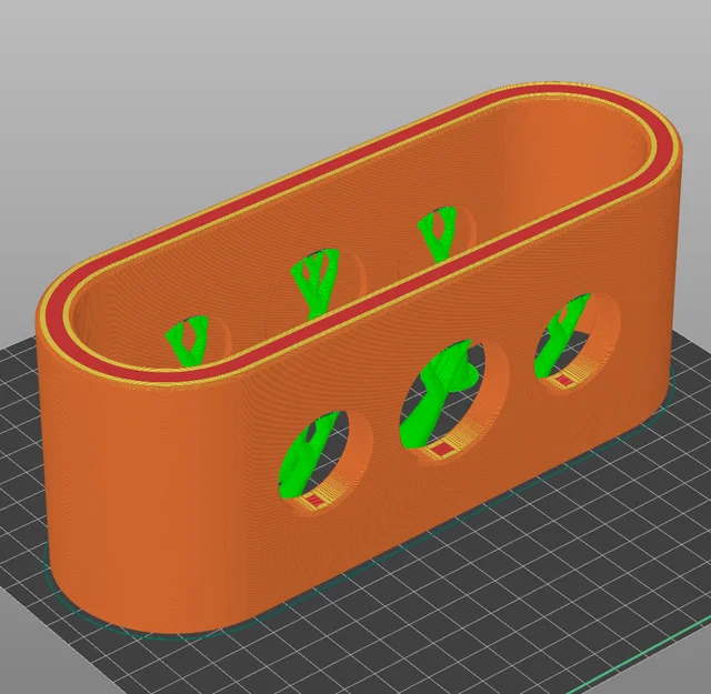 Giá đỡ bàn chải điện và kem đánh răng tối giản - Thiết kế in 3D - Image 3