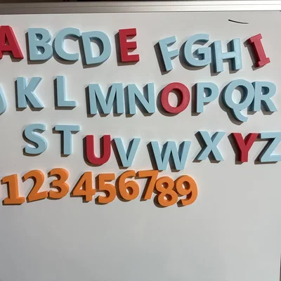 Bộ chữ cái và con số cơ bản