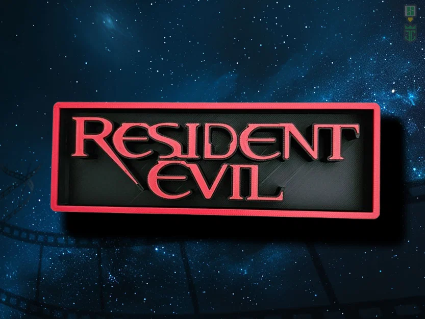 Bảng hiệu phòng chiếu phim chủ đề Resident Evil - Image 1