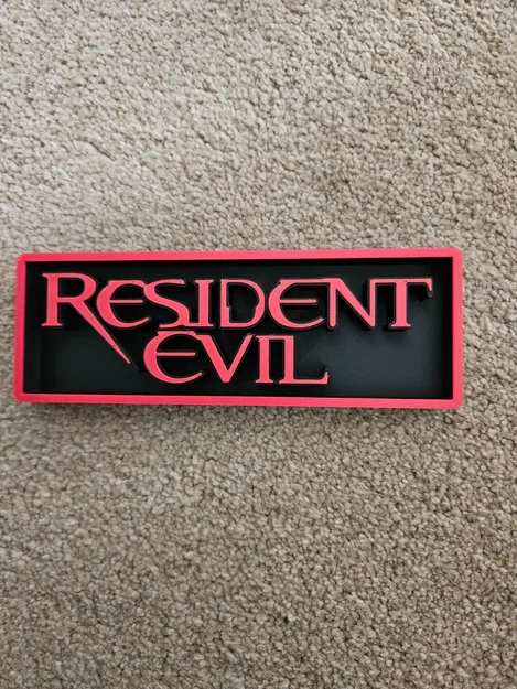 Bảng hiệu phòng chiếu phim chủ đề Resident Evil - Image 2