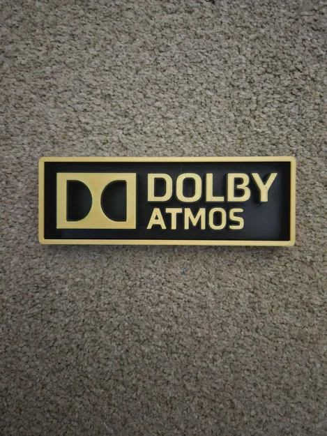 Biển hiệu hộp đèn Dolby Atmos cho phòng chiếu phim - Image 2
