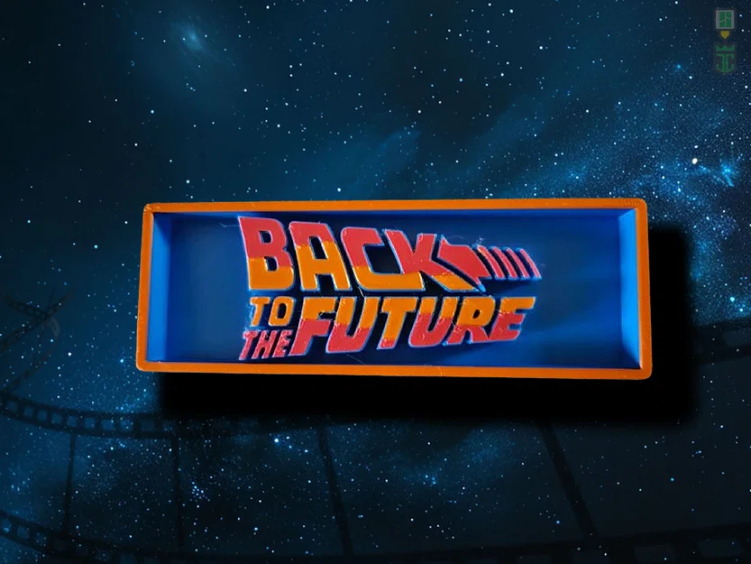 Bảng hiệu trang trí phòng chiếu phim Back to the Future - Image 1