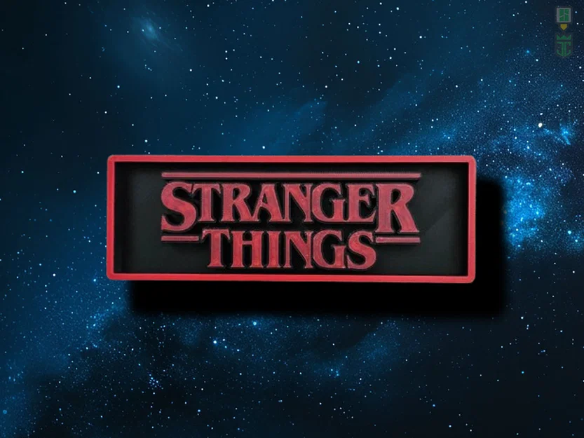 Bảng hiệu trang trí phòng phim Stranger Things - Image 1