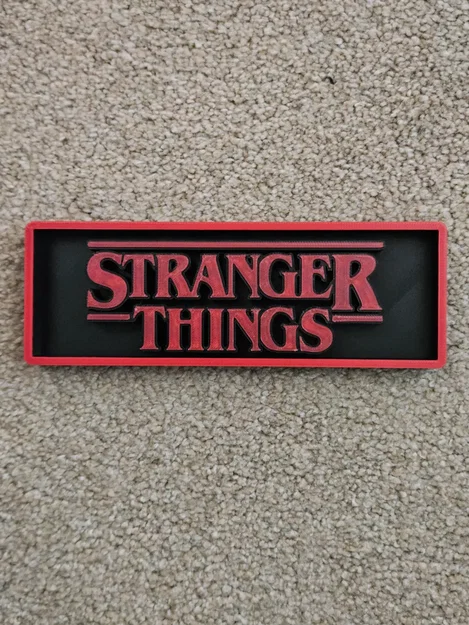 Bảng hiệu trang trí phòng phim Stranger Things - Image 2
