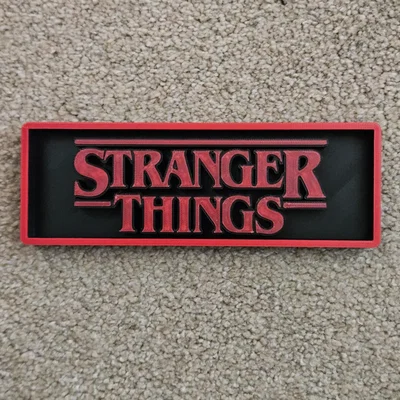 Bảng hiệu trang trí phòng phim Stranger Things